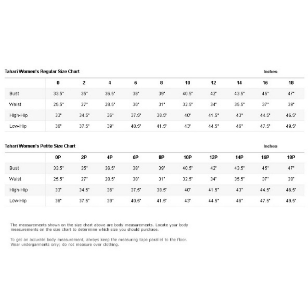 Tahari ASL Gold Natural Flora Jacquard Skirt - Picture 15 of 16